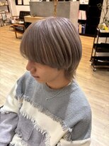 アンジュールリバティー(UN JOUR LIBERTY)&nbsp;ラベンダーグレージュ×マッシュ