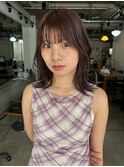 ＜yosuke＞ディープラベンダー　くびれ巻き