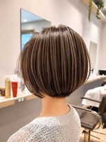 コノアラボ 守谷店(Conoah labo)&nbsp;白髪/ナチュラルショート/ミルクブラウン/夏/守谷