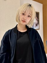 スー 代官山(suu)&nbsp;ハイトーンボブボブ内巻きボブ外はねボブ大人ボブショートボブ