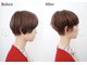 美容室パリーナの写真/360度どこから見ても美しい小顔ヘア!独自の似合わせカットで、お気に入りのスタイルがずっと続く