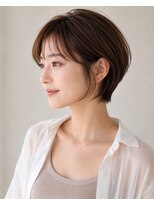 ウィールール 札幌店(WE RULE)&nbsp;30代40代 丸みショート 大人女性 小顔ヘア