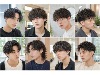 ネオヘアー 緑地公園(Neo hair)の写真/【緑地公園/江坂】メンズ特化。シャドウ・波巻きパーマで「圧倒的垢抜け」と清潔感を。朝のセットを1分で。