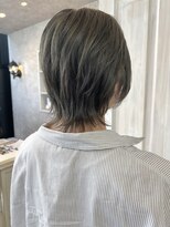キャアリー(Caary)&nbsp;福山市美容室Caaryオリーブグレージュ・ショートウルフヘア