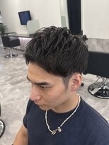 ノイセルヘアー(Noisyle Men's hair)&nbsp;ニュアンスパーマ/ニュアンスウルフ/ダウンバング/梅田/メンズ
