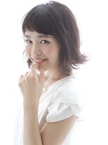 ネオリーブギンザ 銀座店(Neolive GINZA)&nbsp;ニュアンスボブ☆外ハネ　ミックスカール　銀座美容室