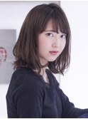 【aL-ter cherie 小顔カット◎大人ふんわりミディボブ