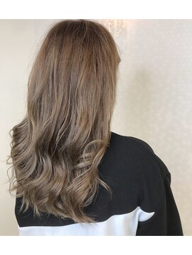 ヘアーアンドメイク ドレス(DRESS) ハイライトウィービング　オレンジ消しカラー