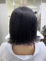 ユーフォリア 新宿店(Euphoria)&nbsp;外ハネボブ　地毛風カラー　20代