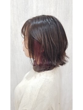 アルーシェ 心斎橋(Alushe) インナーカラー☆バイオレット【心斎橋 心斎橋駅 学割U24】