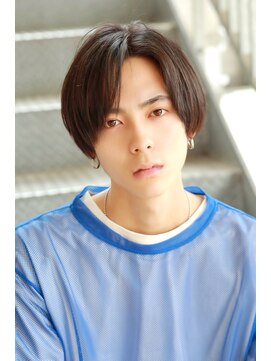 リップス 原宿(LIPPS) 【センターパート】×【ナチュラル】