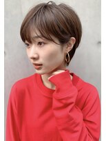 ナイン(nine)&nbsp;【吉祥寺/荻野元気】耳掛けショートレイヤー　春　40代50代60代