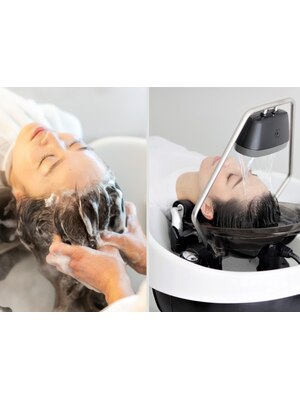 話題の《頭浸浴》導入Salon◇首元からしっかり温め、頭皮のコリやお悩みを改善します。リラックス効果も♪