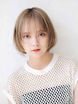 テディ 自由が丘店(teddy) ★小顔愛されショート★レイヤーボブ★大人ガーリー♪