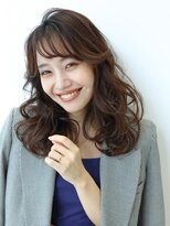 ユニカバイミリー(unica by milly)&nbsp;【unica緑地公園】艶感ナチュラルブラウンデジタルパーマ
