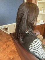 ナオス(NAOS)&nbsp;傷ませないカラーでエアリー感◎/50代60代/セミロング/髪質改善