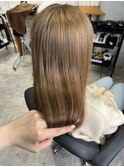 くすみベージュ×髪質改善TR/かれん
