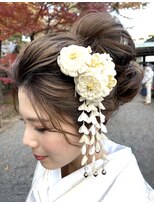 セット アンド バイ ルゥーダ 品川駅前店(SET and..by Rouxda.)&nbsp;ゆるめ新日本髪