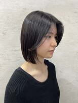 アンジェリカ(Angelica Total Beauty Lifestyle Design)&nbsp;切りっぱなし暗髪黒髪似合わせカット