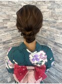浴衣ヘアセット