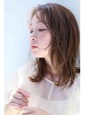 ミディ/ラフめ/濡れ感