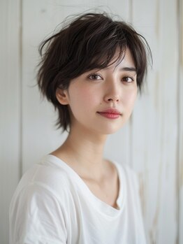 テラス 古河店の写真/大人女性の魅力を引き出すショートヘアで、360°どこから見てもキレイなシルエットに―。【古河/古河駅】