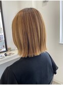 切りっぱなしボブ