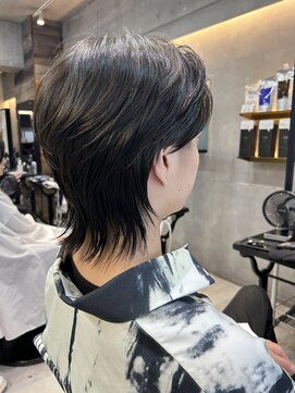 トルネード(TORNADO) 後ろ姿もカッコいいウルフカット 韓国ウルフ　中性ウルフ4S1019