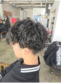 スパイラルパーマツイスパメンズカット波巻きスパイラル