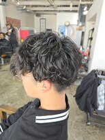 アノ(Ano.)&nbsp;スパイラルパーマツイスパメンズカット波巻きスパイラル