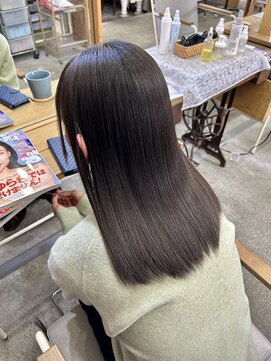 ユイマァル 倉敷店(YUIMARL) 伸ばし中にも髪質改善◎