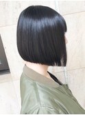 くびレイヤーグレーベージュニュアンスカラー白髪染め白髪ぼかし