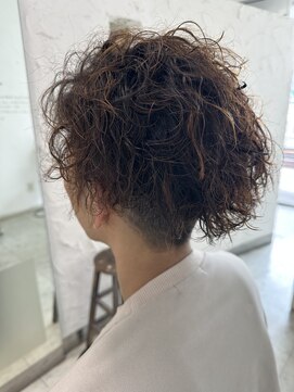 ヂルチヘアー(zilch hair) ミックススパイラルパーマ