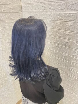シェリー(Che'ri) 暗めカラー×ブルーブラック(山崎)