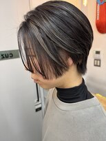 キューズ クラブ(cuz KLUB)&nbsp;【cuzKLUB】ブロックハイライト×ハンサムショート　池袋