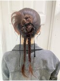 カチモリヘアアレンジ