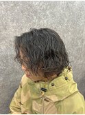 カット特殊パーマ【ラフウェーブパーマ】