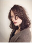 【エアリー】ふんわりセミロング【下高井戸】