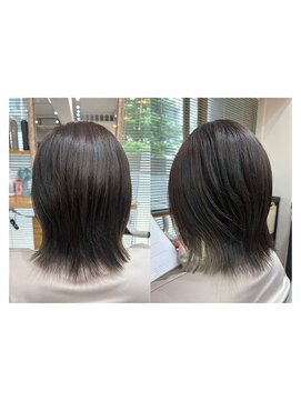 キーロ センター南(kiiro) 伸ばしかけヘア1