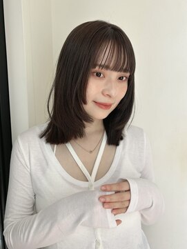 ローネス(LONESS) レイヤーカット  姫カット ミディアムレイヤー