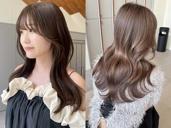 LOREN JU/髪質改善/レイヤーカット/韓国/トリートメント/縮毛矯正/酸性ストレート