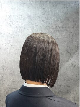 ティエル 町田店(tiel) タッセルボブ×ゲレージュカラー