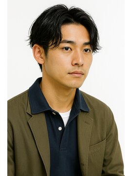 クーシ(kuusi) センターパート×ナチュラルパーマ【高円寺/東高円寺/新高円寺】