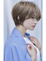 プランツヘアー 高宮店(Plants hair)&nbsp;ハイライト　ショートボブ