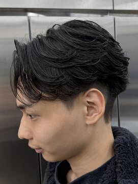 レタッチバイフィフス(RETOUCH by fifth) 原宿フェザーパーマ毛流れセンターパートルーズパーマ大人ヘア