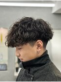ルーズパーマ/シャドウパーマメンズカットスパイラル