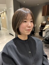 ルカ サロン(LUCA SALON)&nbsp;顔周りが柔らかいミニボブ