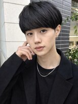ナナローネス 渋谷(nana loness)&nbsp;マッシュヘア メンズマッシュ 韓国風スタイル メンズカット