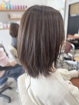 エル 横浜 ウエスト(eL 横浜 west)&nbsp;ラベンダーアッシュ×外ハネ