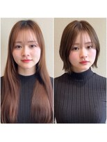 マキュムドオリ 並木通り(MAQUM)&nbsp;顔タイプ診断×レイヤーボブ
